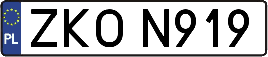 ZKON919