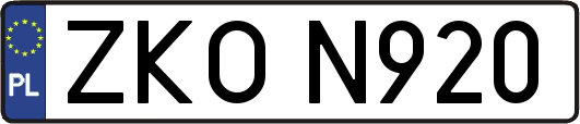 ZKON920