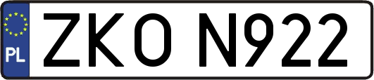ZKON922