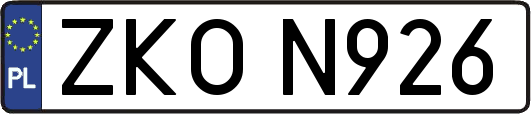 ZKON926