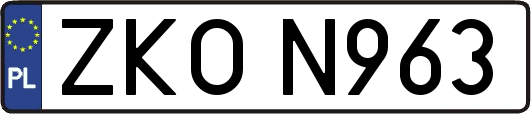 ZKON963