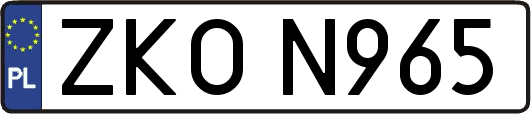 ZKON965