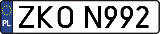 ZKON992