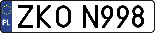 ZKON998