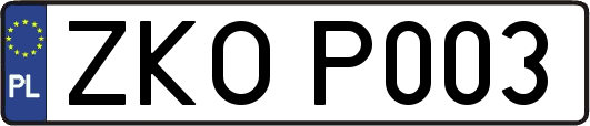 ZKOP003