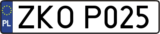 ZKOP025