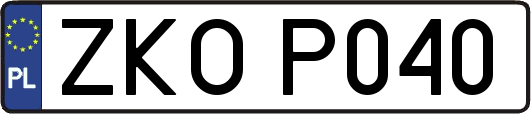 ZKOP040
