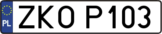 ZKOP103