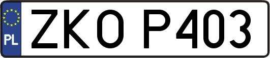 ZKOP403