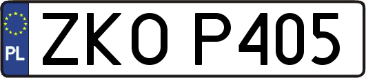 ZKOP405