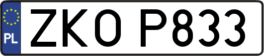 ZKOP833