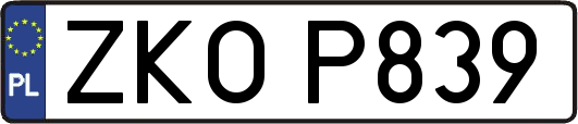 ZKOP839