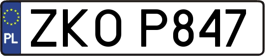 ZKOP847