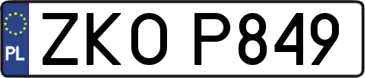 ZKOP849