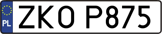 ZKOP875