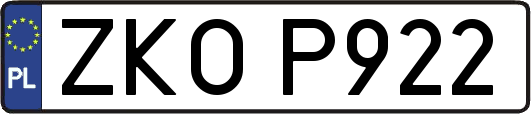 ZKOP922