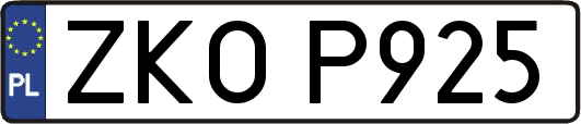 ZKOP925