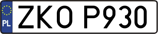 ZKOP930