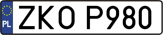 ZKOP980