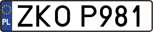 ZKOP981
