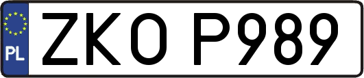 ZKOP989