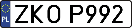 ZKOP992