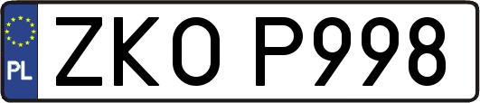 ZKOP998