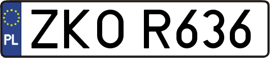 ZKOR636