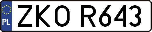 ZKOR643