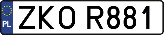 ZKOR881