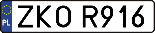 ZKOR916