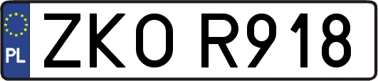 ZKOR918