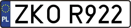 ZKOR922