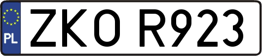 ZKOR923