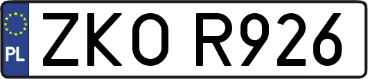 ZKOR926