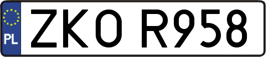 ZKOR958