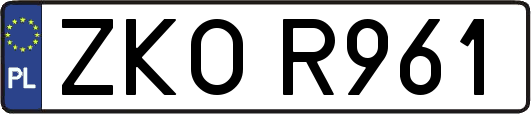 ZKOR961