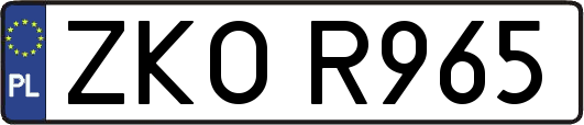 ZKOR965