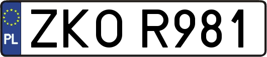 ZKOR981