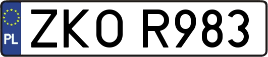 ZKOR983