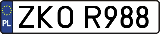 ZKOR988