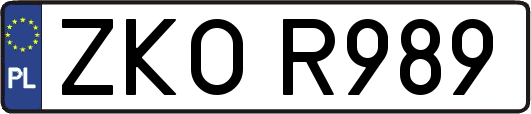 ZKOR989