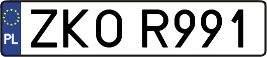 ZKOR991