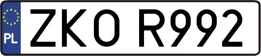 ZKOR992
