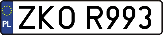 ZKOR993
