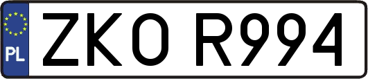 ZKOR994
