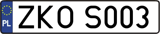 ZKOS003