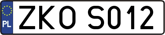 ZKOS012