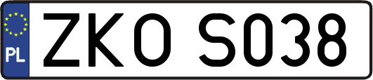 ZKOS038
