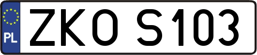 ZKOS103